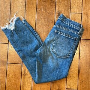 Gap High Rise Slim Straight Jeans